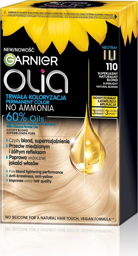 GARNIER Olia Haarfarbe Nr. 110 Superaufheller - Superhelles Naturblond