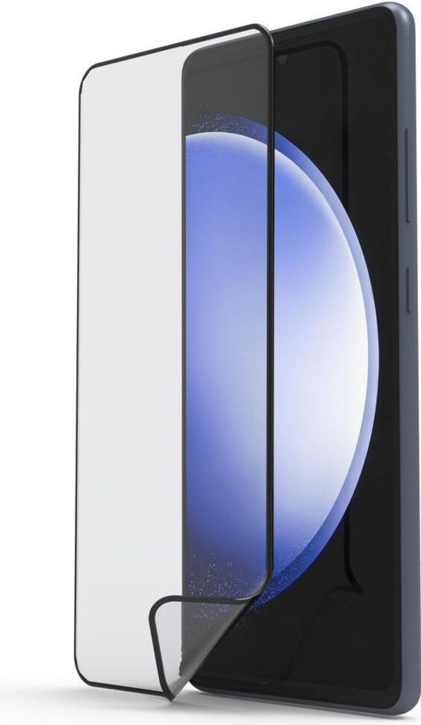 Handy-Schutzglas "Super Hybrid" f. Sam. Galaxy A54 5G/S23 FE, Montagehilfe (00222741)