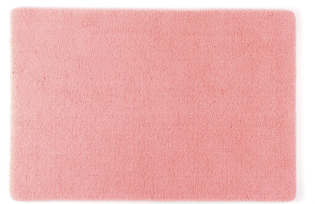 Rhomtuft Badteppich Square eckig 60 x 90 cm Farbe rosenquarz