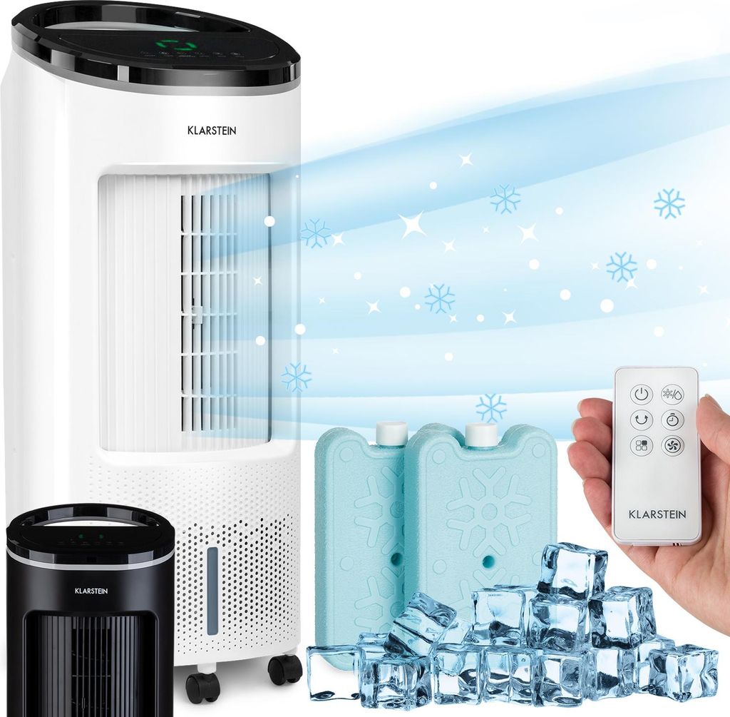 Klarstein Rafraichisseur d'Air Mobile 4 en 1, Refroidisseur Image du produit 