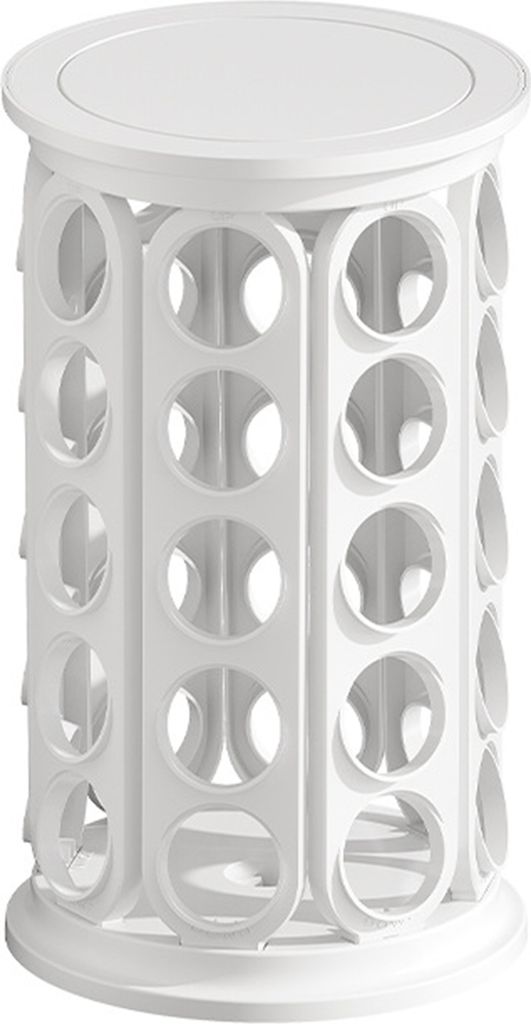 Karussellständer, Aufbewahrungsregal für 40 Kapseln, drehbarer Kaffeekapsel-Organizer, 360-Grad-Drehhalter für Kaffeekapseln