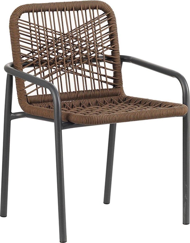 Retro Stuhl Braun – Modernes Holzdesign – Esszimmerstuhl – Vintage Look – Einzelstuhl – 1 Stück