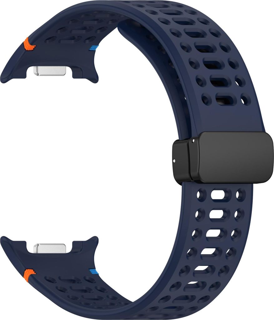 INF Kompatibles Silikonarmband für Samsung Watch 8/8 Classic, Atmungsaktiv Blau