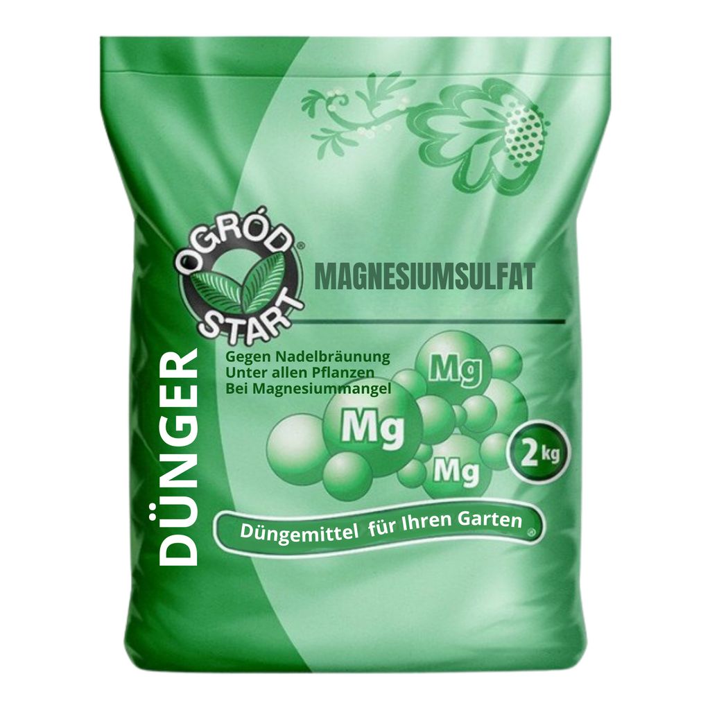 Bittersalz Magnesiumsulfat Dünger Gegen Blattvergilbung Für Alle Pflanzen 2kg