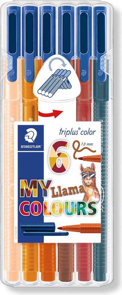 Staedtler Fasermaler trip.color llama 6St