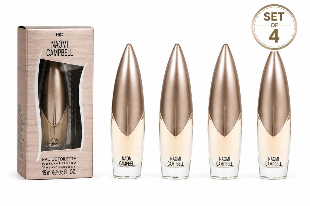 Naomi Campbell SET NC 60 ml (4 x 15 ml) EdT, toaletní voda Obrázek produktu 