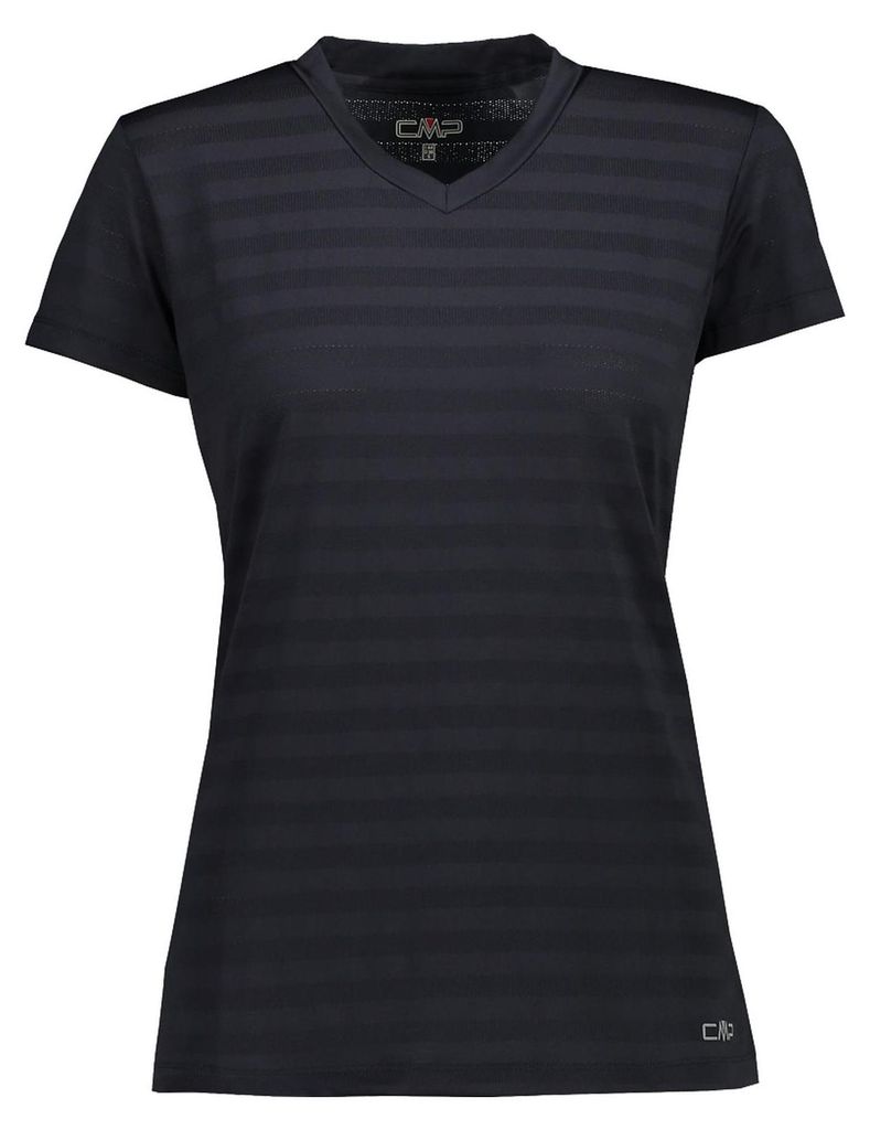 CMP Damen T-Shirt aus 4-Way-Stretch mit Dry Function grau 36