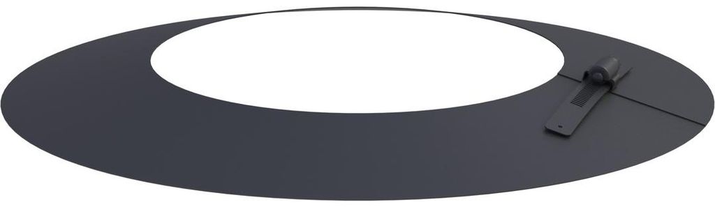 Jeremias DW Black Wetterkragen 150mm Abgasanlage Edelstahl Doppelwandig Regen- und Schneeschutz für Schornstein