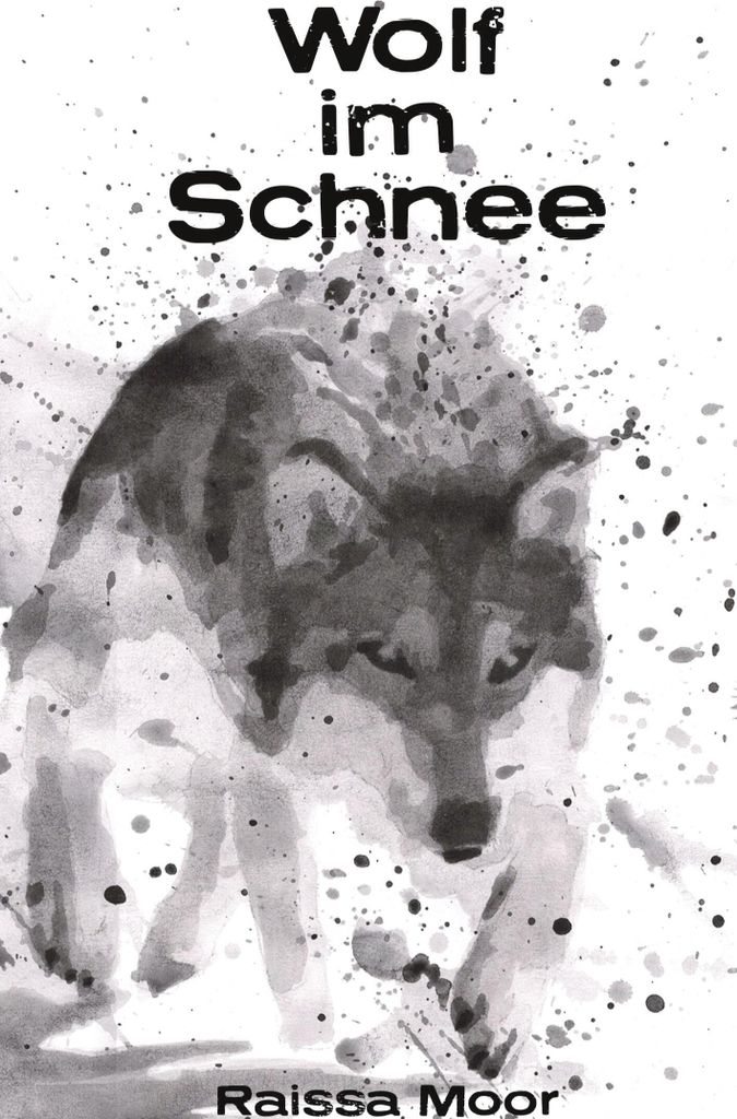 Wolf im Schnee