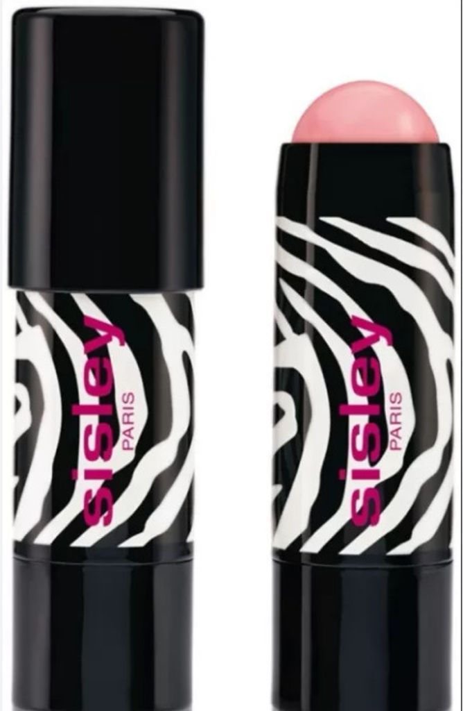 Two Sisley Phyto Blush Twist products with a zebra print design are shown side-by-side against a white background.