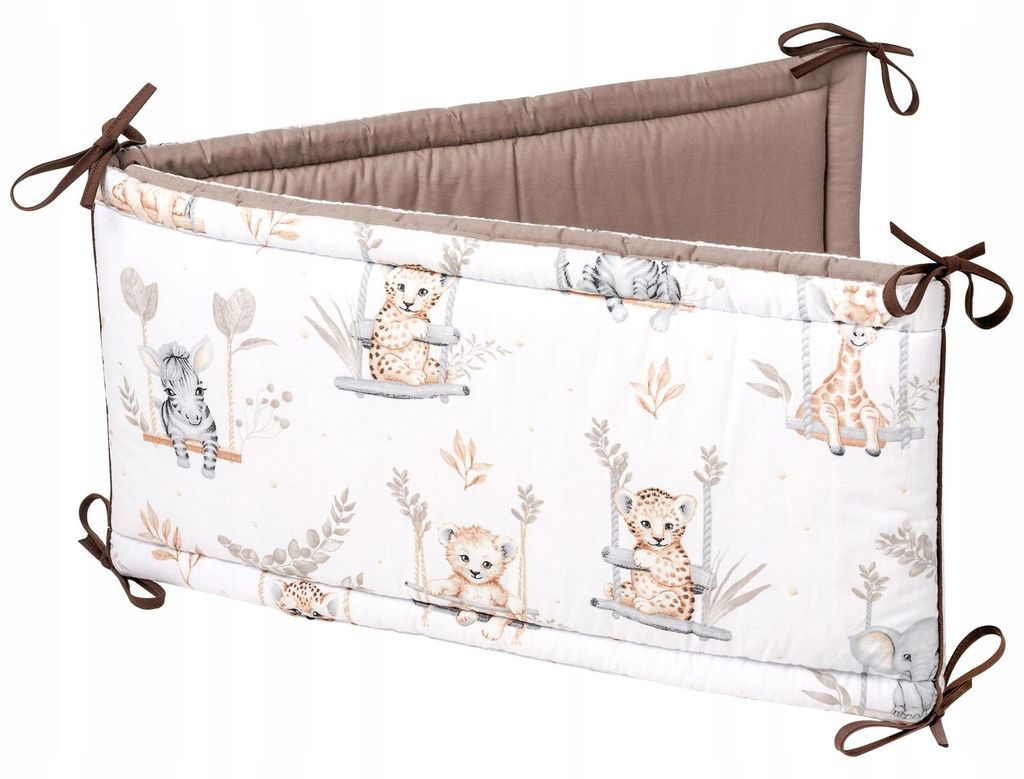 Jukki mantinel 210x30 cm do postýlky 140x70 – s úvazky – Obrázek produktu 