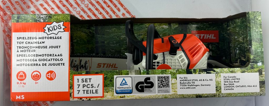 Hračkárska reťazová píla STIHL vrátane batérie 04216000053 Obrázok produktu 2