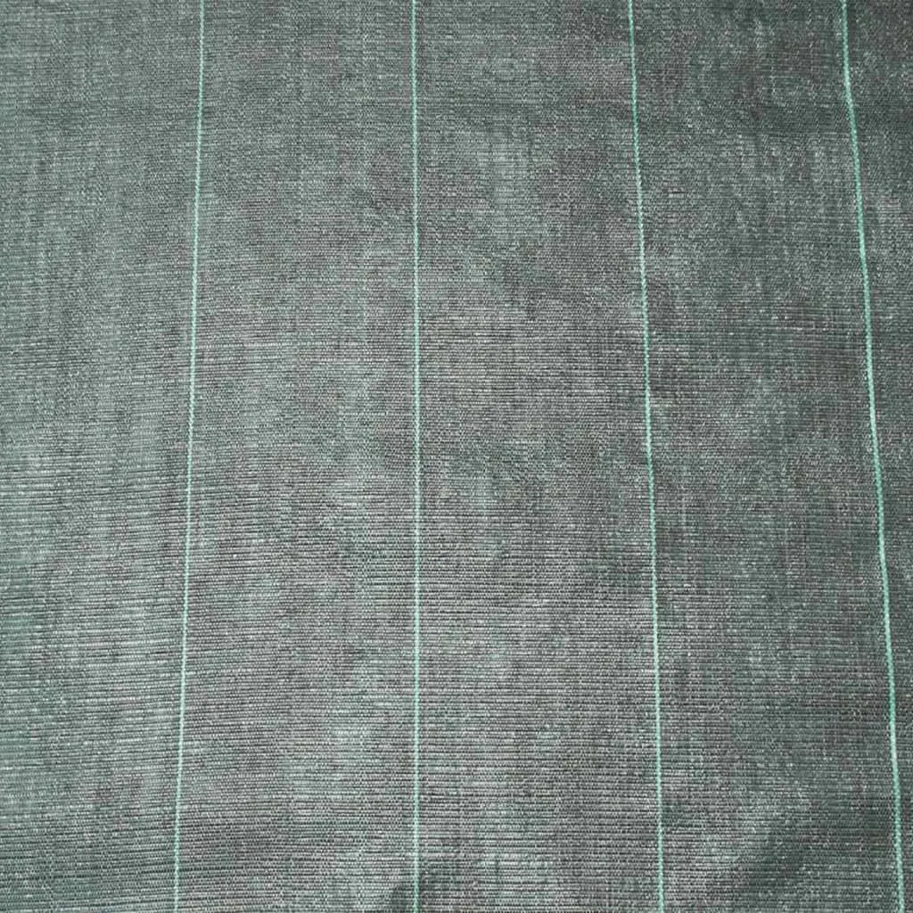 Toile de paillage Nature 2,1 x 25 m noire haute densité pour jardin