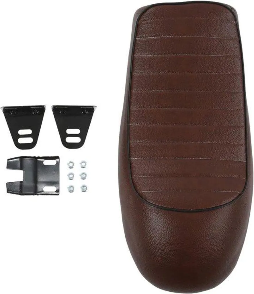 Selle Cafe Racer Marron pour Honda CB125 CB200 CB350 CB360 CB400