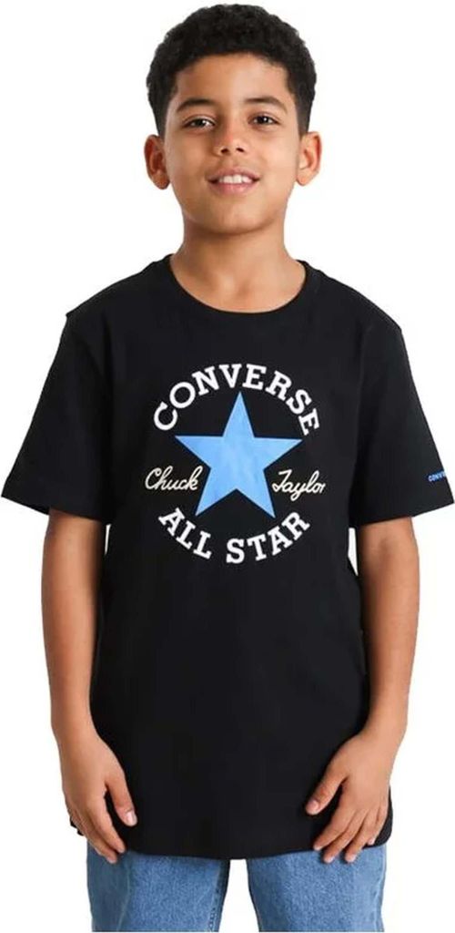 Converse T-shirt 9CF394-023 in Black color size x-large