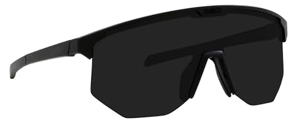 Unisex Hero Kleine Sportbrille, schwarz rauch, CAT.3, Einheitsgröße