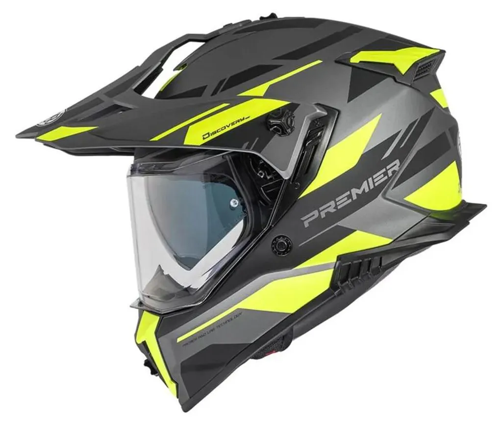 Casque Premier Disc Eay17Bm Taille M - Casque Jet Vintage de Qualité - 5