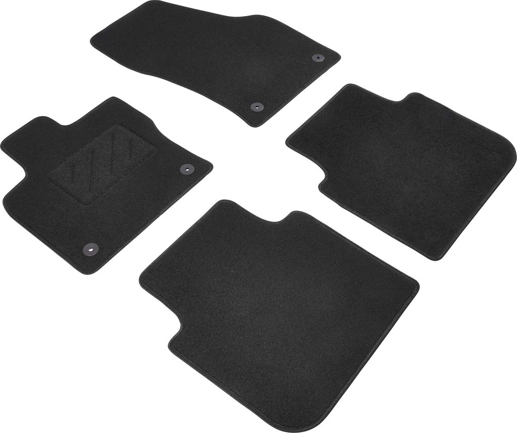 WALSER Comfort Auto Teppiche für Skoda Kodiaq 2016-Heute, VW Tiguan Allspace 2017-Heute, 100% passgenaue Auto Fußmatten Europe, Fußmatte Auto, A...