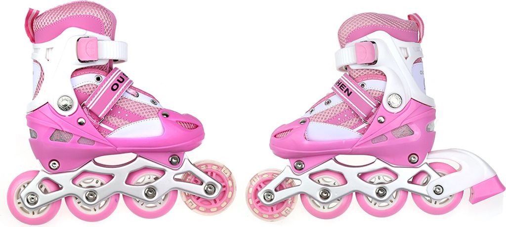 Patins inline enfants Réglable taille 31-34 pour garçons Image du produit 