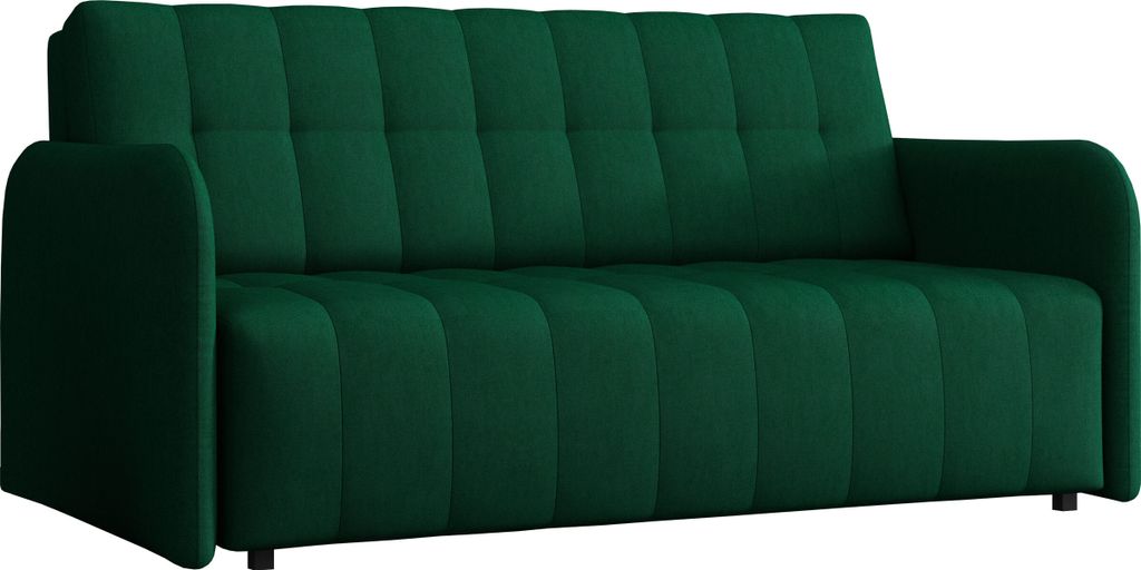 MIRJAN24 Schlafsofa Viva Grand IV, 4 Sitzer Polstersofa inkl. Kissen, mit Bettkasten und Schlaffunktion, Stilvoll Couch (Farbe: Kronos 19)
