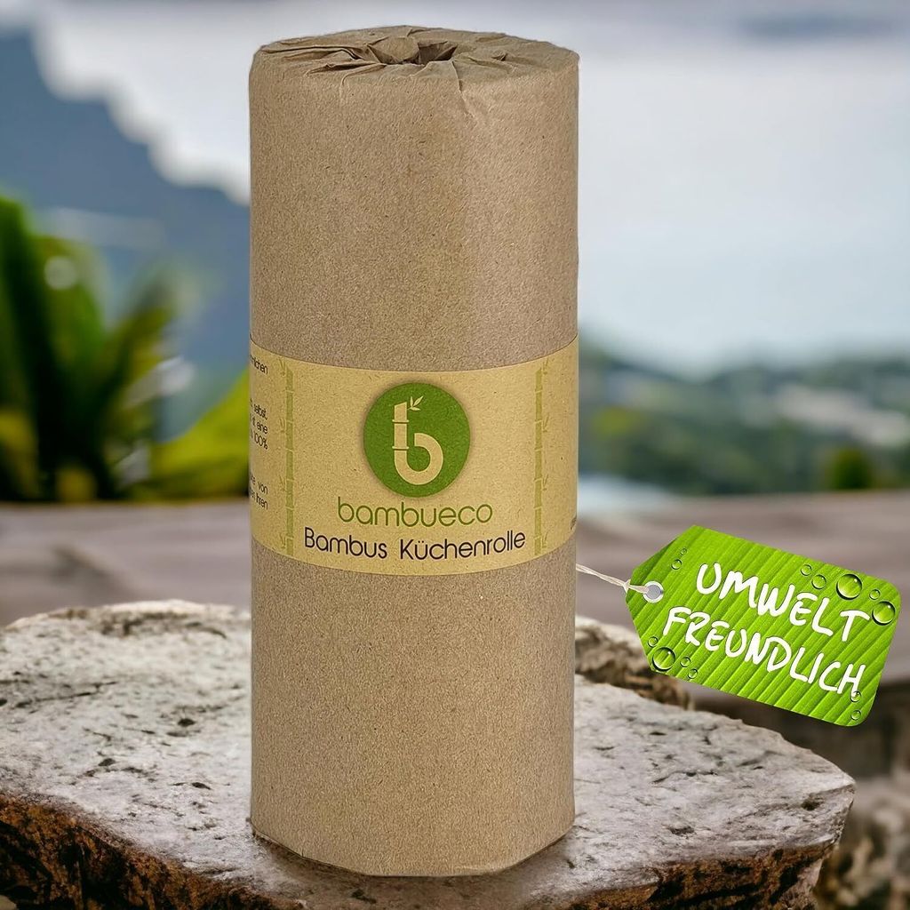 Bambus Küchenrolle Küchentuch Haushaltstücher Küchenpapier Produktbild 7