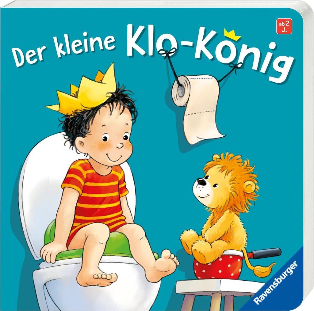 Ravensburger Buch Pappbilderbuch Der kleine Klo-König 41927