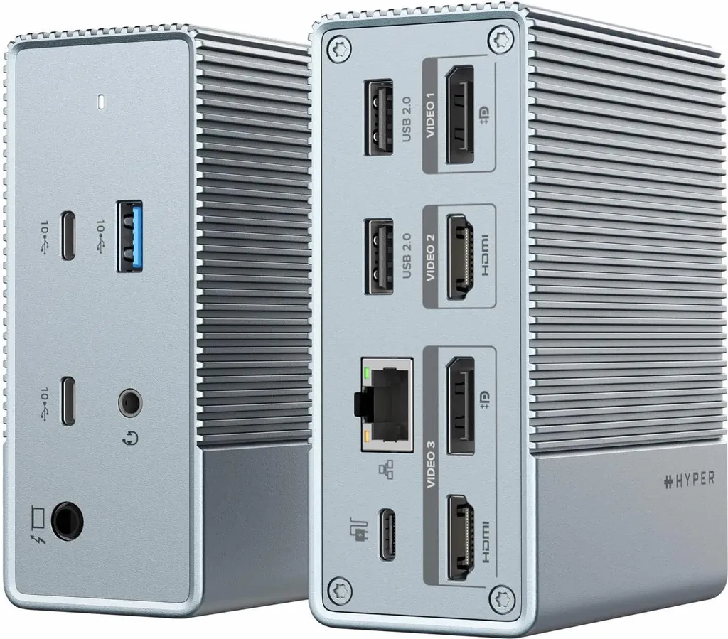 Station d'accueil 12 ports Hyper HD GEN2 : la Solution Connectique USB