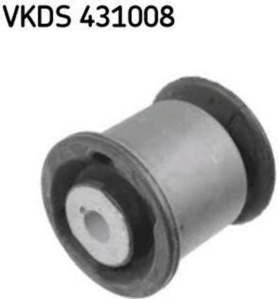 SKF VKDS 431008 Lagerung, Querlenker OE 7H0501132A kompatibel mit Transporter V, Multivan V, Multivan VI, Caravelle VI, Transporter VI
