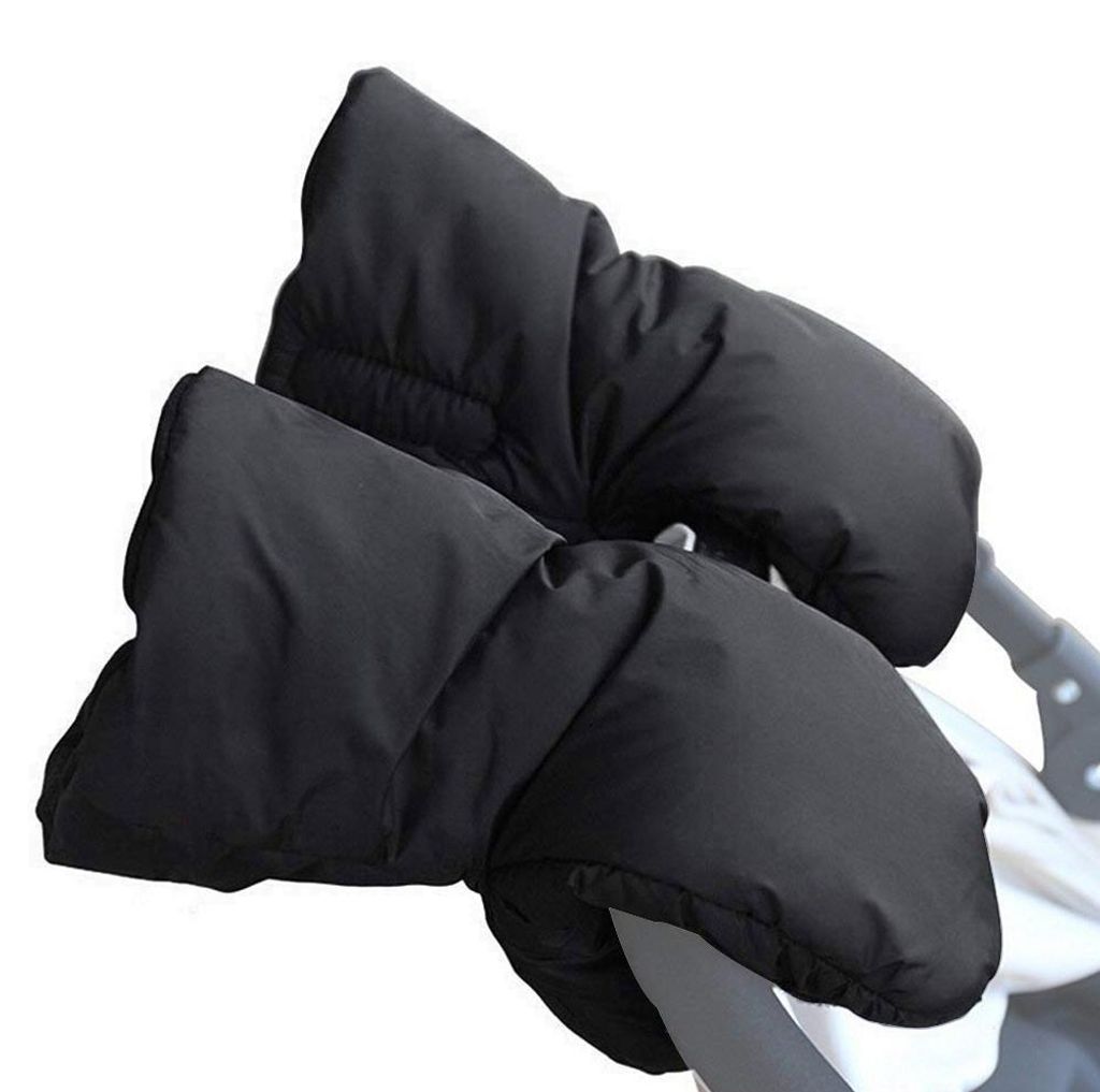 Paar Kinderwagenhandschuhe, universelle Handwärmer für Kinderwagen, frostsichere Kinderwagenhandschuhe, Einkaufswagenhandschuhe, wasserdichte Win...