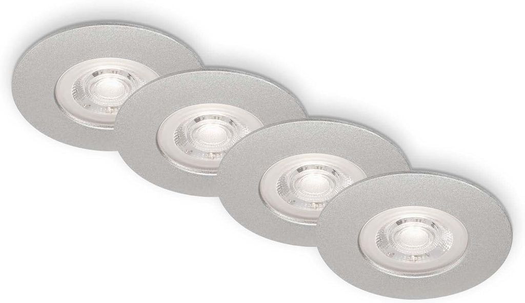 LED vstavané svietidlá do kúpeľne stmievateľné sada 4 4,9W Obrázok produktu 