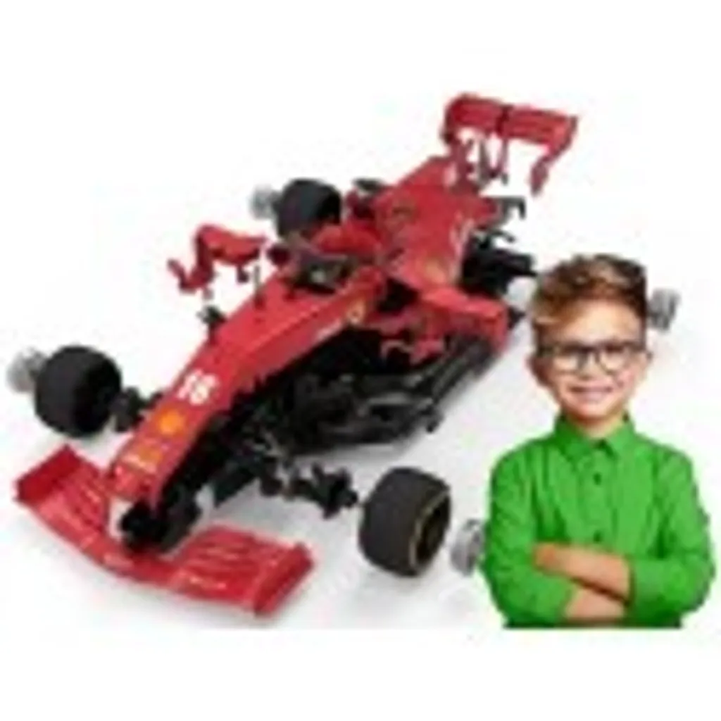 Voiture de course Ferrari SF1000 télécommandée Rastar 1:16 rouge - 22
