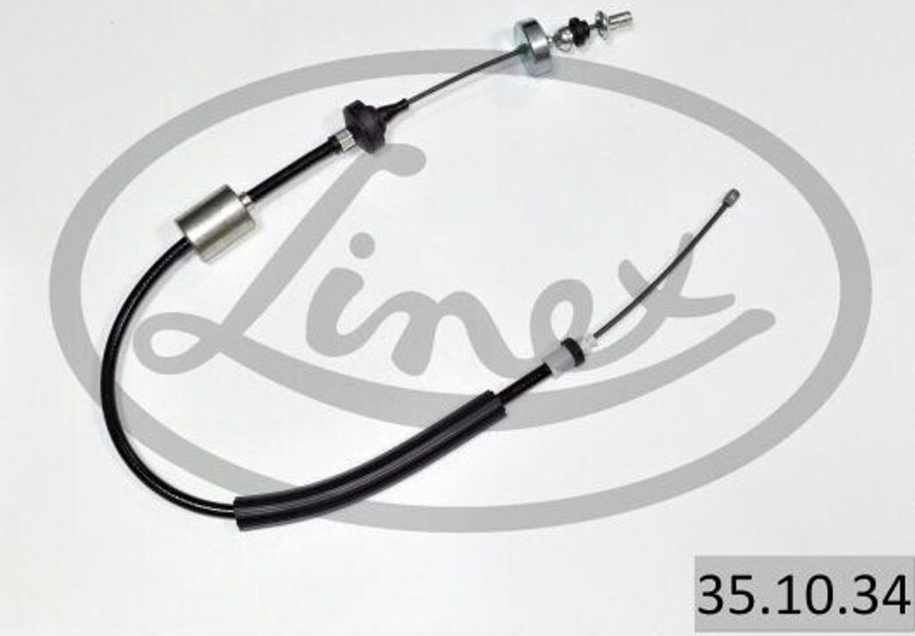LINEX 35.10.34 Kupplungsseil Seilzug für RENAULT Scénic I (JA0/1, FA0) 970/615mm