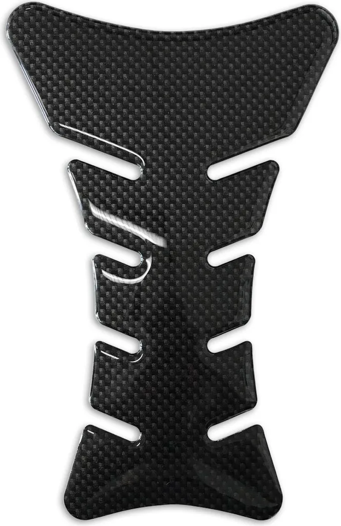 Tankpad Moto Carbone pour Éviter les Rayures de Fermetures de Blouson