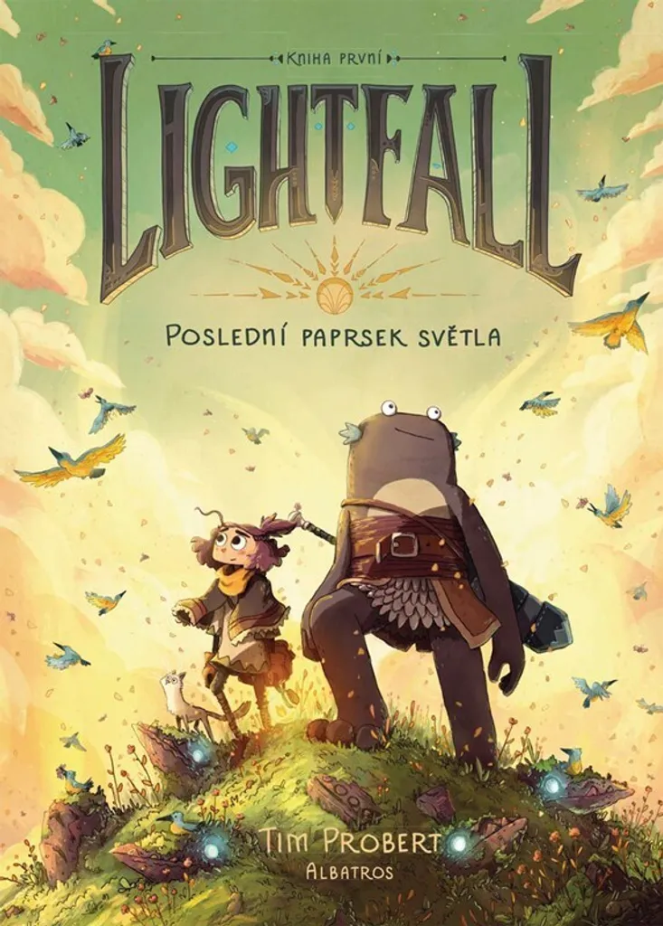 Lightfall Tim Probert Livre 1 Illustration Couleur Fantasy Épique Ado