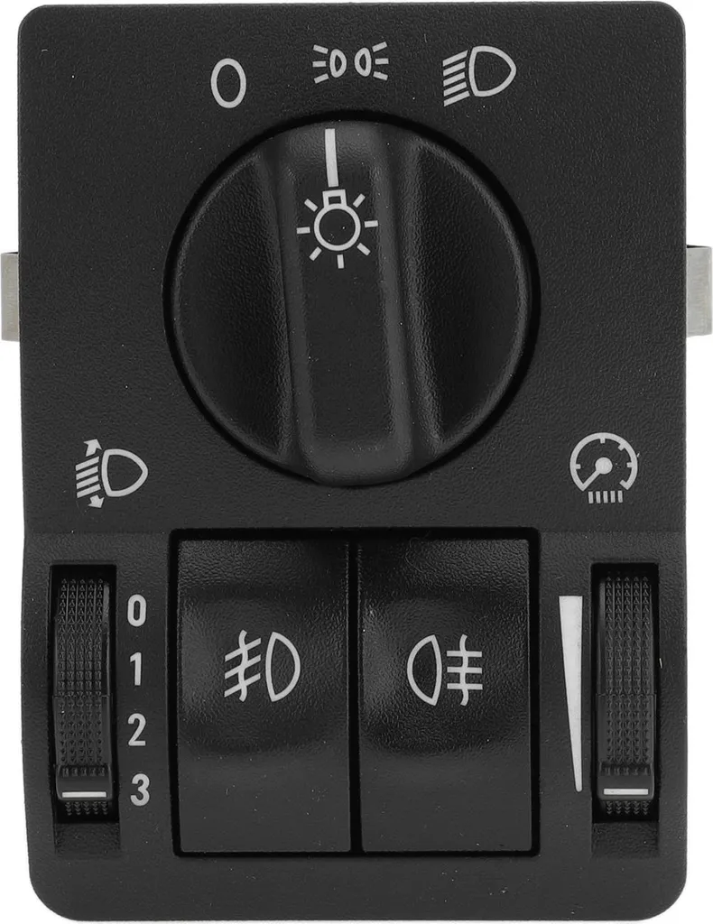 Interrupteur de Phare 6240097 pour Vauxhall Vectra B et Zafira Noir