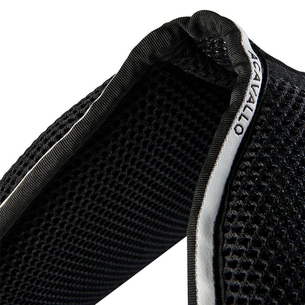 Acavallo Withers Free 3D Spacer Memory Foam Close Contact Pad, Farbe:Black, Größe:L