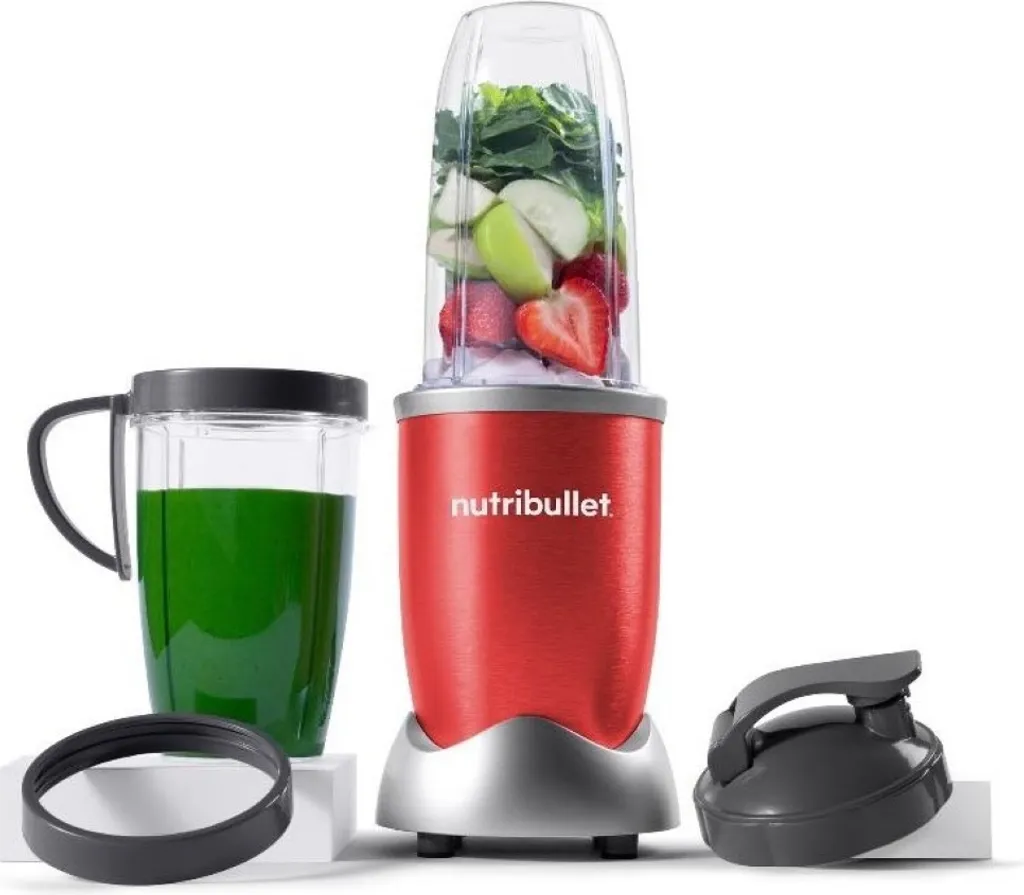 Nutribullet NB907R Rouge : Blender et Machine à Smoothie 900W Puissant