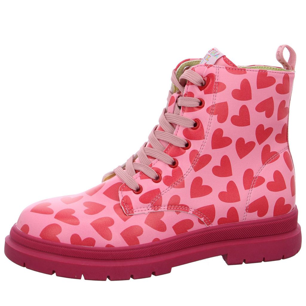 Garvalin Mat Mädchen Schnürstiefel in Rosa, Größe 28