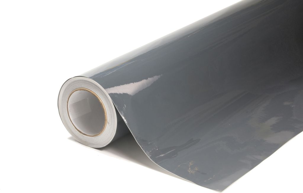 Kristall dunkelgrau wrapfolie 152x700cm - innen/außen
