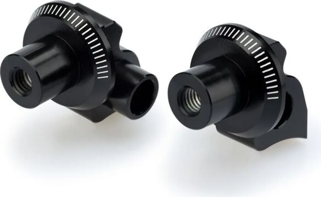 Anti-glisse : Repose-pieds PUIG 9641N Noir pour APRILIA DORSODURO 900