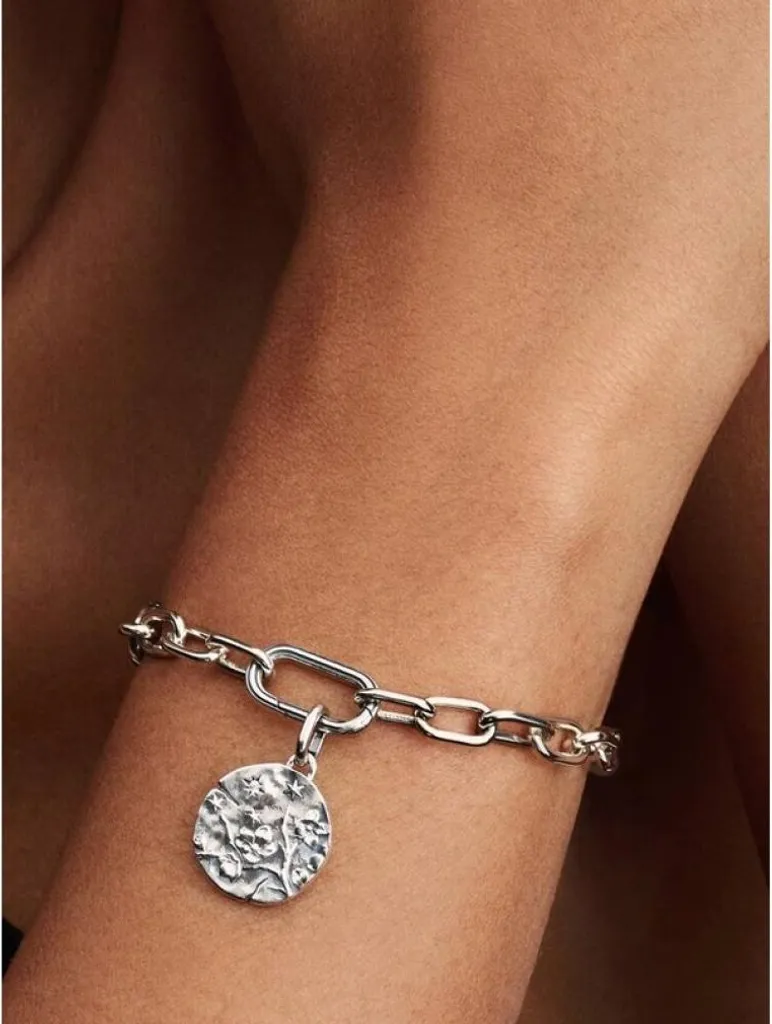 Médaillon Pandora 794085C01 en Argent et Zirconium Gravure Inspirante