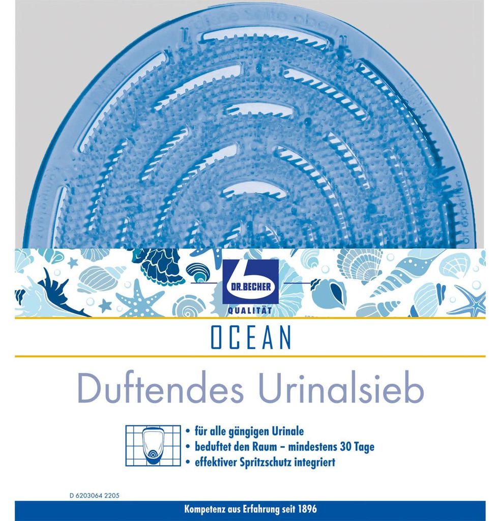 Dr. Becher Duftendes Urinalsieb Ocean 1 Stück Produktbild 