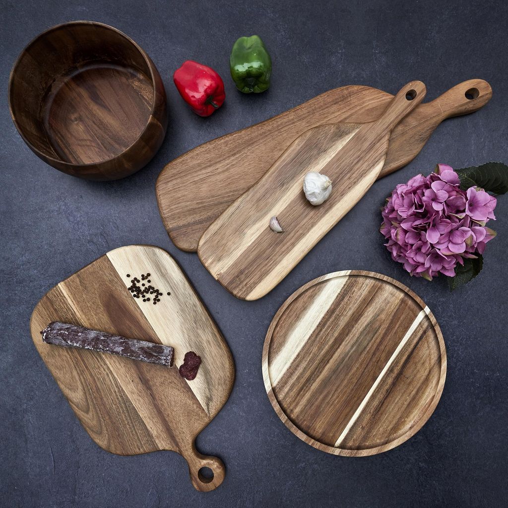 Salatschüssel aus Akazienholz 25 cm