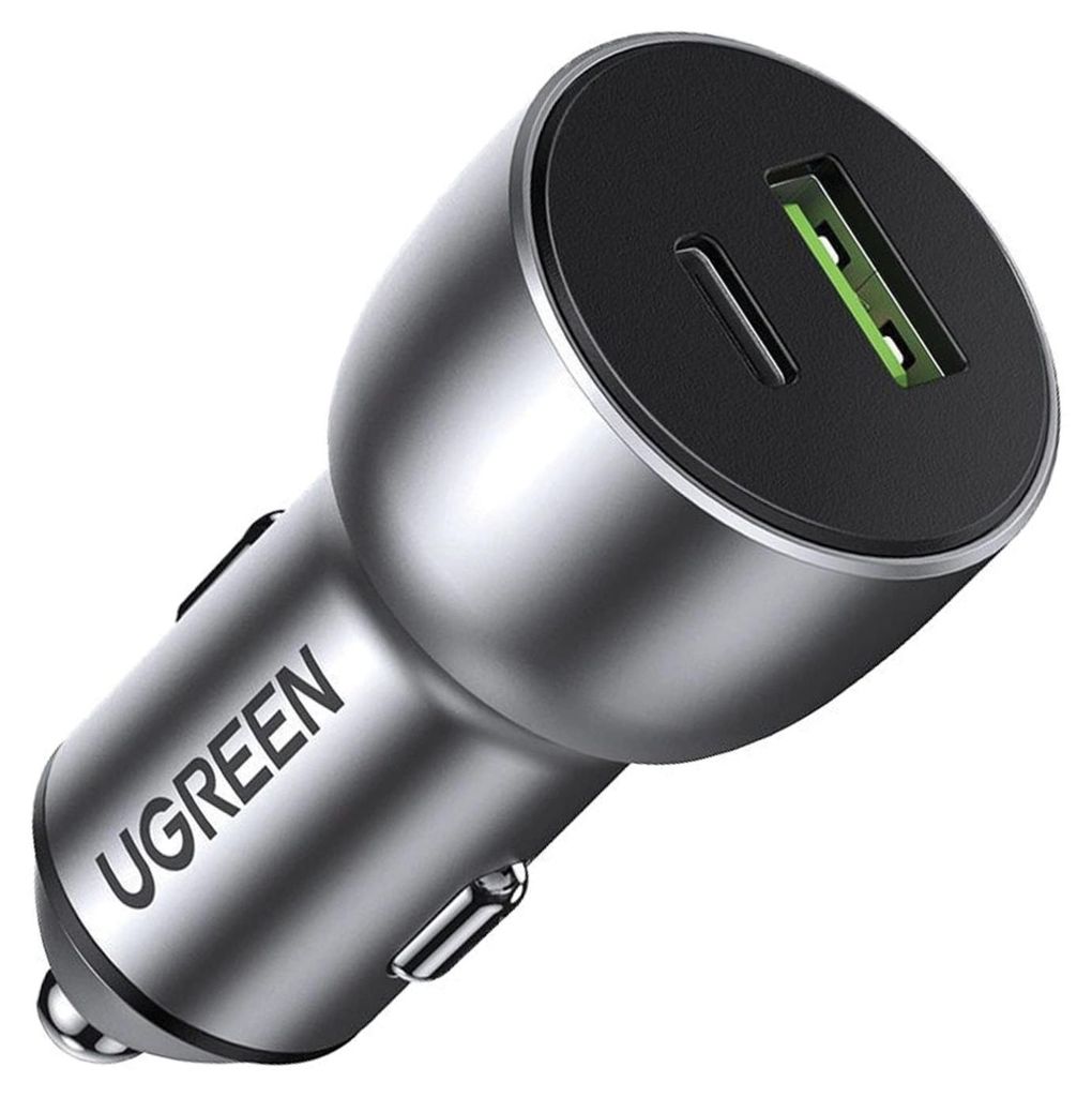 Caricabatterie da auto Ugreen Cd213 Usb + Usb-C, 36W Immagine del prodotto 