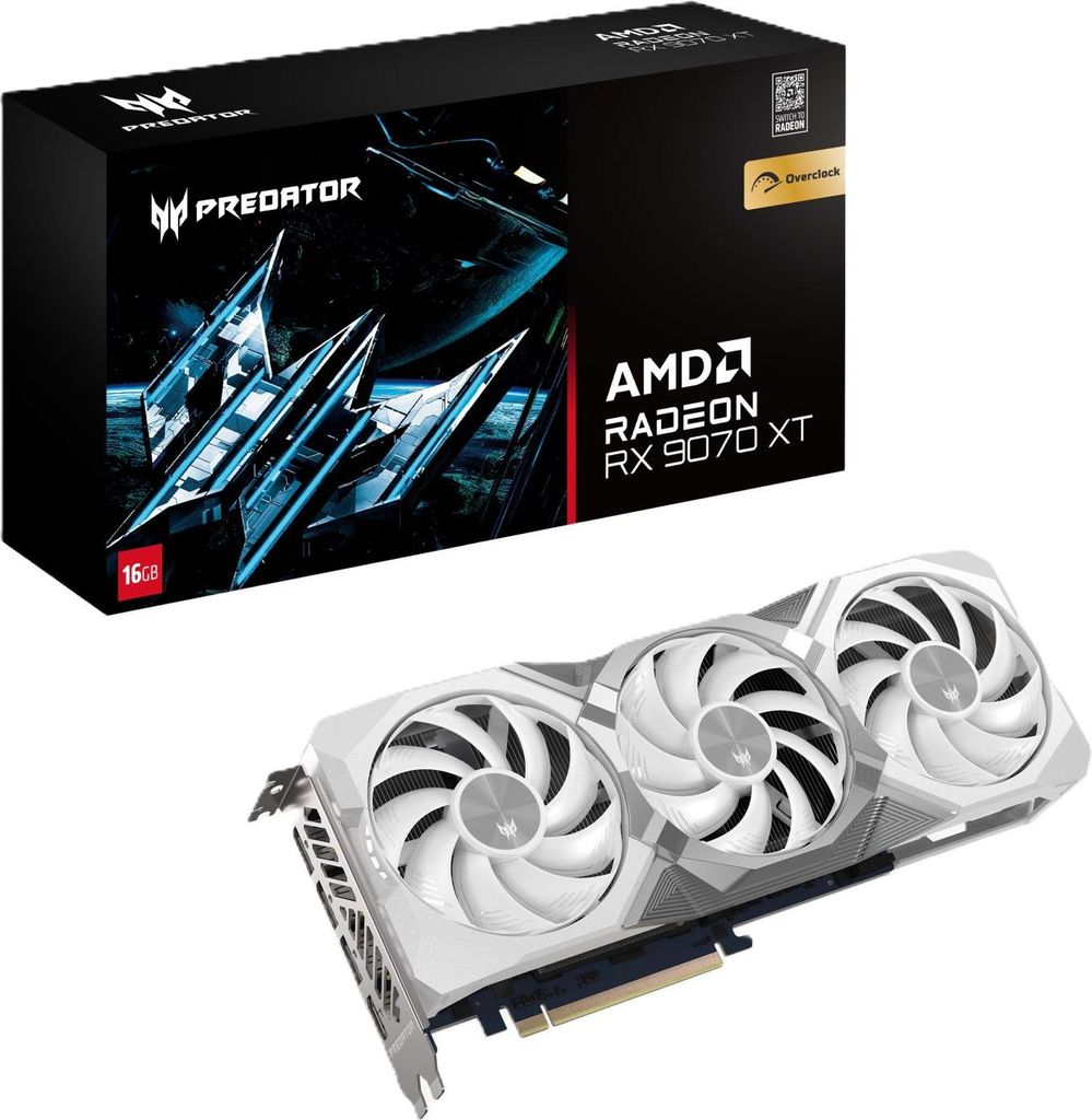 Acer Predator BiFrost Radeon RX 9070 XT OC