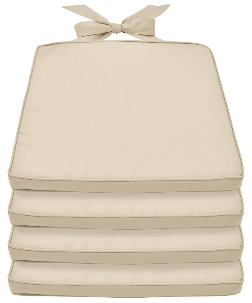 Beautissu Set di 4 cuscini per sedia Pia, 40x45 cm, Immagine del prodotto 