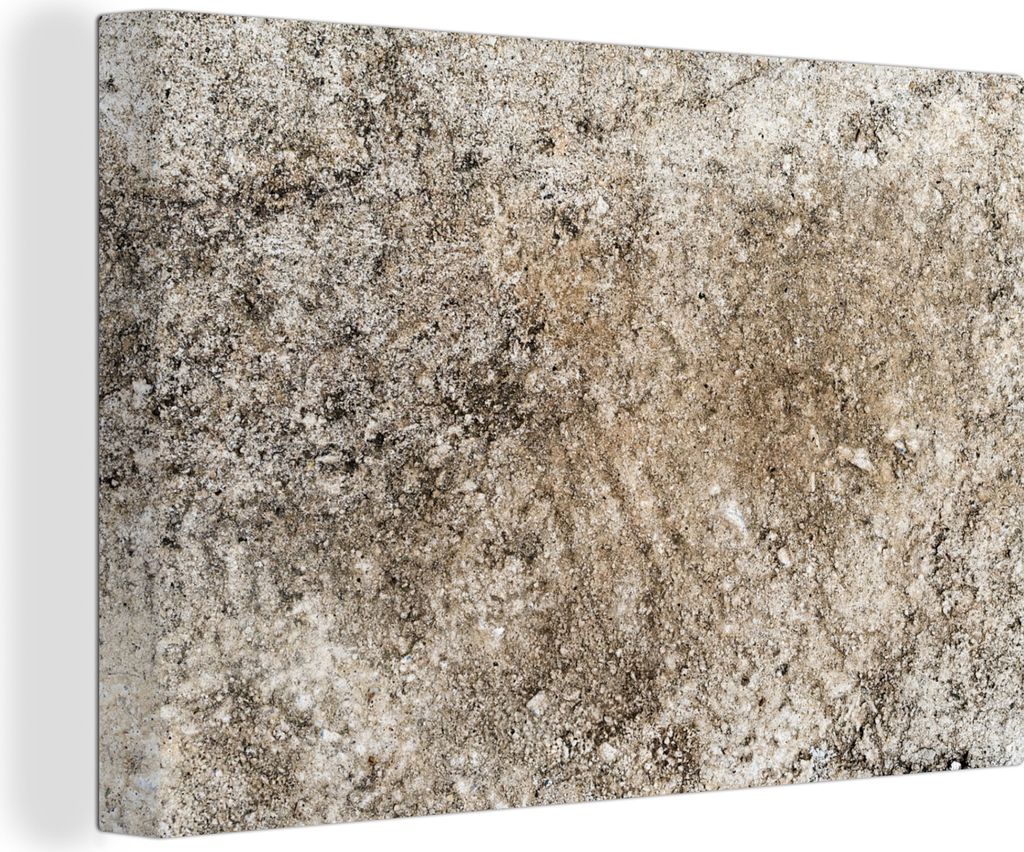 OneMillionCanvasses - Leinwandbilder - 150x100 cm, Beton - Rost - Industrie, Wandbilder Kunstdruck Wanddekoration - Foto auf Leinwand - Gemälde ...