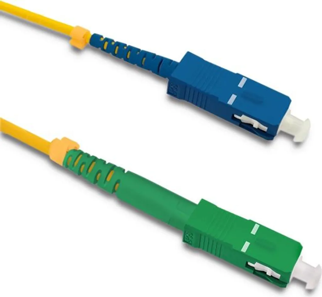 Fibra Ottica Qoltec SC/APC-SC/UPC 1m | Essenziale, Veloce, Garantito