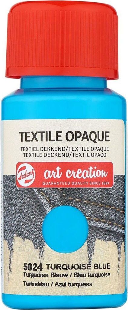 Royal Talens TAC Textilfarbe, deckend, 50 ml, Türkisblau