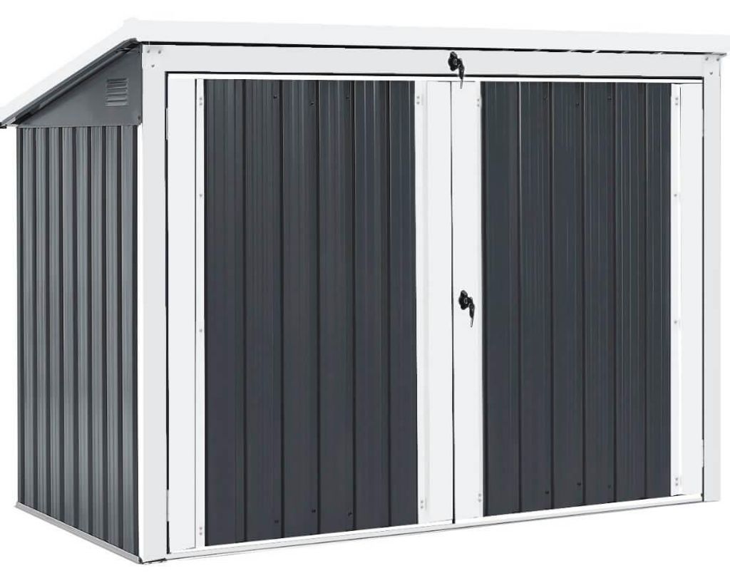 HOME DELUXE - Mülltonnenbox BASURA L - Maße 190 x 101 x 134 Produktbild 